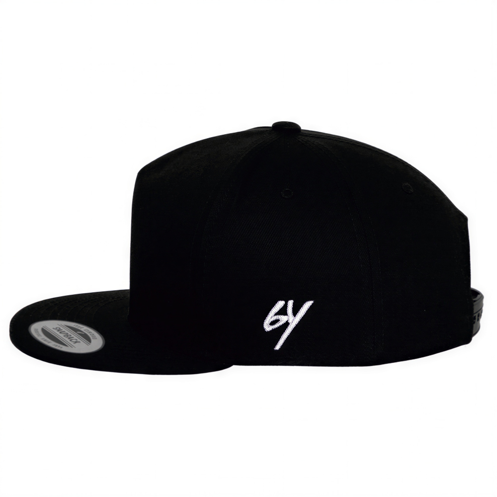 6Y BLACK SNAPBACK
