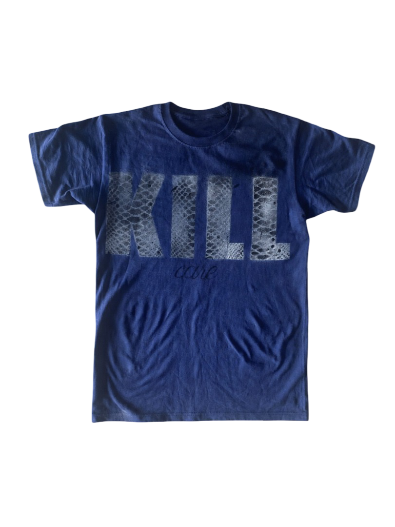 NAVY CROCODILLE TEE