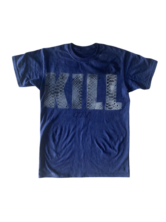 NAVY CROCODILLE TEE