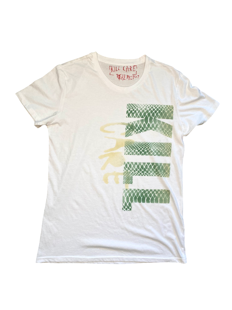 WHITE CROCODILLE TEE