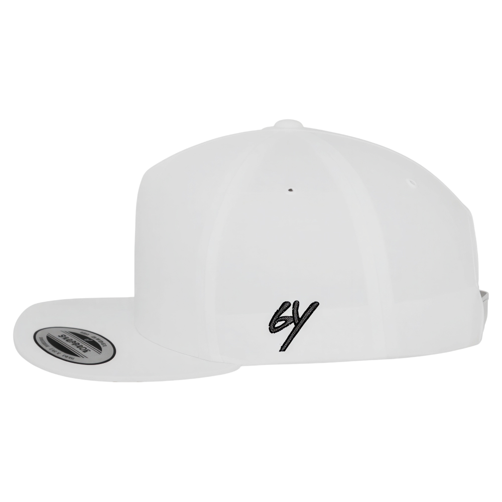 6Y WHITE SNAPBACK